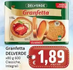 Paghi Poco Granfetta DELVERDE offerta