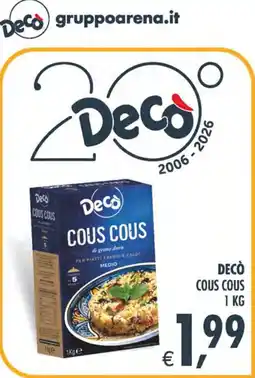 Deco Iperstore Decò Cous Cous offerta