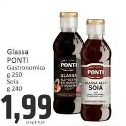 Paghi Poco Glassa Ponti Gastronomica offerta