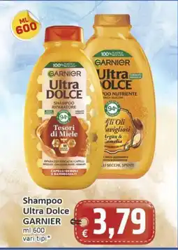 Paghi Poco Shampoo Ultra Dolce Garnier offerta