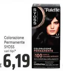 Paghi Poco Colorazione Permanente SYOSS offerta