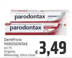 Paghi Poco Dentifricio Parodontax offerta