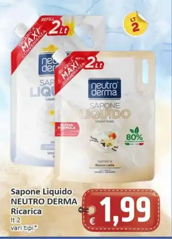 Paghi Poco Sapone Liquido Neutro Derma offerta