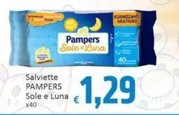 Paghi Poco Salviette Pampers Sole e Luna offerta