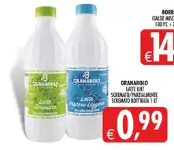 Deco Iperstore Granarolo latte UHT scremato/parzialmente scremato offerta