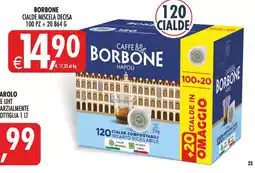 Deco Iperstore Caffè Borbone offerta