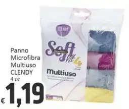 Paghi Poco Panno Microfibra Multiuso Clendy offerta