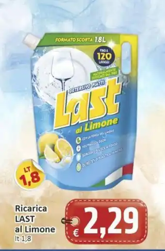 Paghi Poco Ricarica LAST al Limone offerta