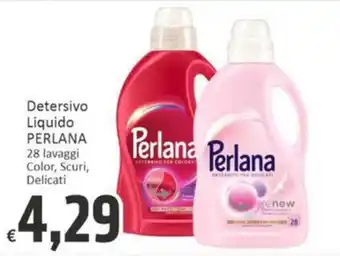Paghi Poco Detersivo liquido Perlana offerta