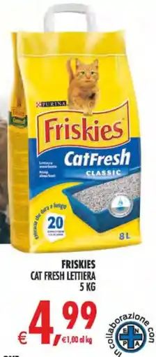 Deco Iperstore Friskies Cat Fresh Lettiera offerta