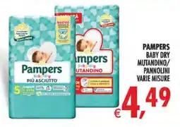 Deco Iperstore Pampers Baby Dry Mutandino offerta