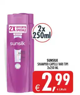 Deco Iperstore Sunsilk Shampoo Capelli Vari Tipi offerta