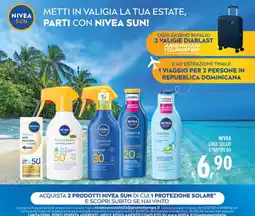 Deco Iperstore NIVEA SUN LINEA SOLARI offerta