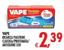 Deco Iperstore Vape ricarica piastrine classic offerta