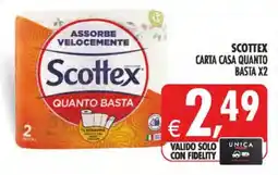 Deco Iperstore Scottex carta casa quanto basta offerta