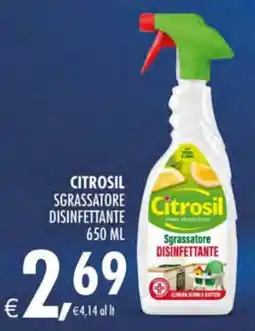 Deco Iperstore Citrosil sgrassatore disinfettante offerta
