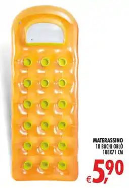 Deco Iperstore Materassino 18 buchi oblò offerta