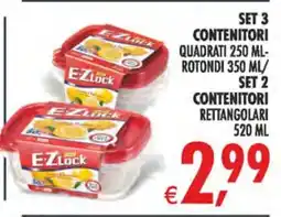Deco Iperstore Contenitori EZLock offerta