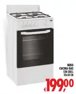 Deco Iperstore Beko cucina gas con grill offerta