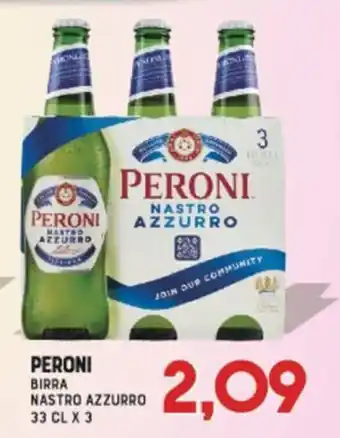 Peroni birra nastro azzurro