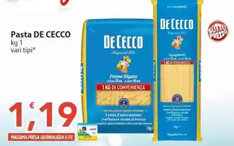 Pasta DE CECCO