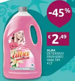 PiùMe Alba Detersivo Pavimenti offerta