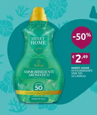 Sweet Home ammorbidente aromatico