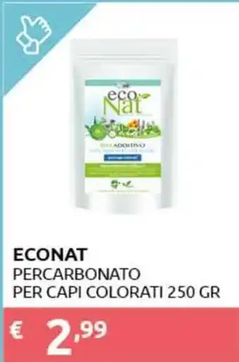 Econat percarbonato per capi colorati