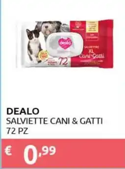 PiùMe Dealo salviette cani & gatti offerta