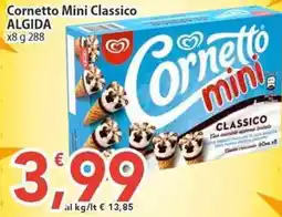 Sidis Cornetto Mini Classico Algida offerta