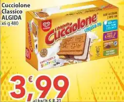 Sidis Cucciolone Classico Algida offerta