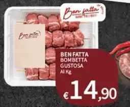 SpeSì Ben Fatta bombetta gustosa offerta