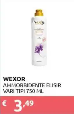 PiùMe Wexor ammorbidente elisir offerta