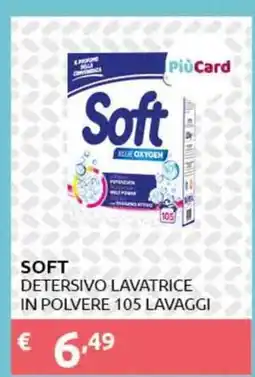 PiùMe Soft detersivo lavatrice offerta