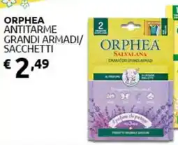 PiùMe Orphea antitarme grandi armadi/sacchetti offerta
