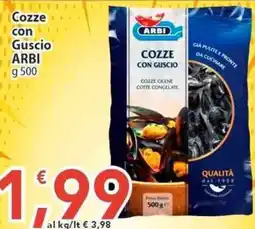 Sidis Cozze con Guscio ARBI offerta