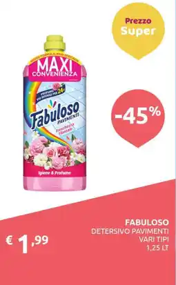 PiùMe Fabuloso Detersivo Pavimenti offerta