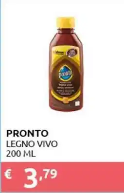 PiùMe Pronto legno vivo offerta