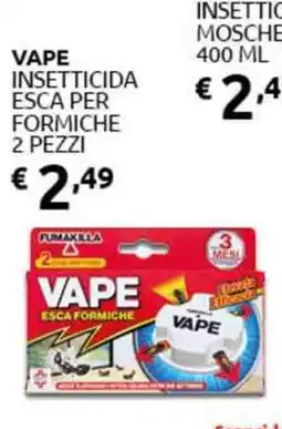 PiùMe Vape esca formiche offerta