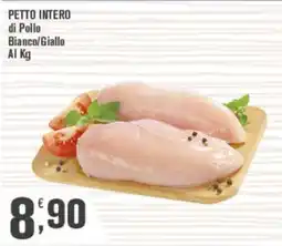 Conté Supermercati Petto intero di pollo bianco/giallo offerta