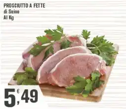 Conté Supermercati Prosciutto a fette di Suino offerta