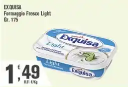Conté Supermercati Formaggio Fresco Light Exquisa offerta