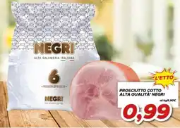 MA Supermercati Prosciutto cotto Negri offerta
