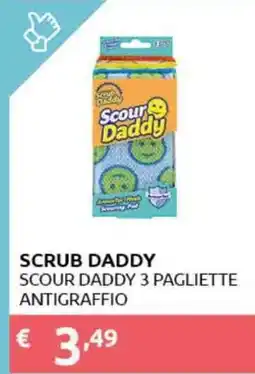 PiùMe Scour Daddy 3 pagliette antigraffio offerta