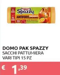 PiùMe Domo Pak Spazzy offerta