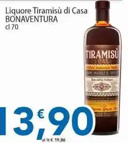 Sidis Liquore Tiramisù di Casa BONAVENTURA offerta