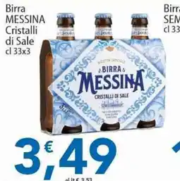 Sidis Birra Messina Cristalli di Sale offerta