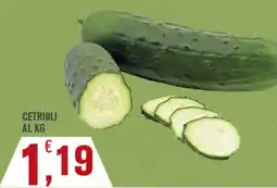 Conté Supermercati Cetrioli offerta