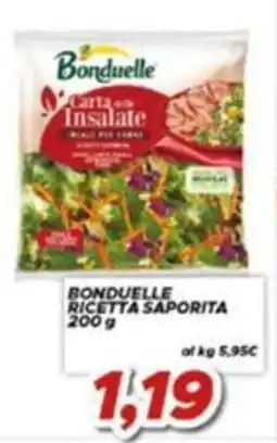 MA Supermercati Bonduelle Carta delle Insalate offerta