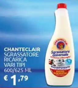 PiùMe Chanteclair sgrassatore universale offerta